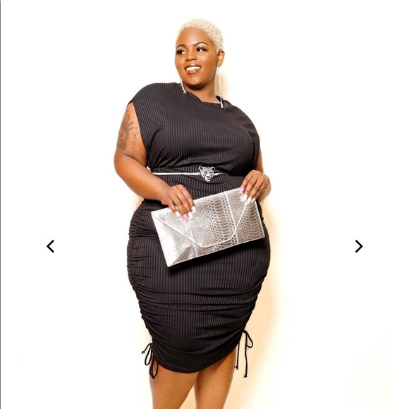 XLG Slim~Glamours Shiny Silver Reptile Textured Envelope Fashion Handbag Purse - Picture 2 of 16